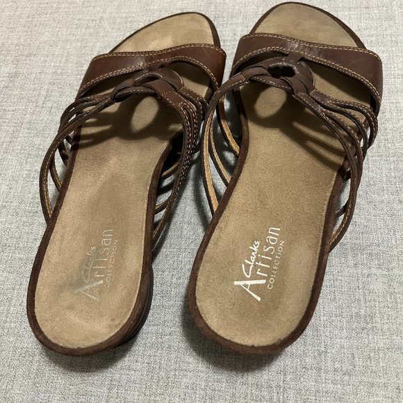 Clarks Artisan Sandals Women's size 8 - Picture 1 of 8